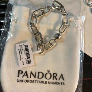 NWT .925 Genuine. Pandora Me Link Bracelet~7"